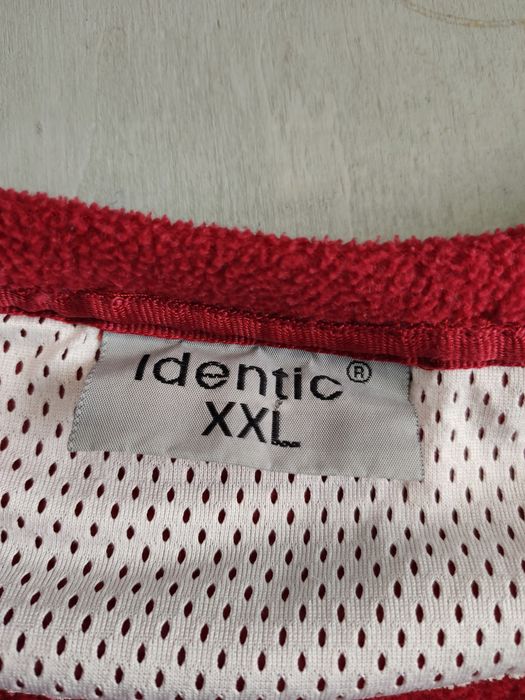 Identic czerwona bluza polar pullover rozm xxl