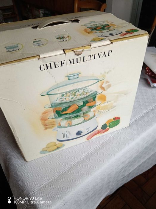 Multivap cozinha a vapor elétrica