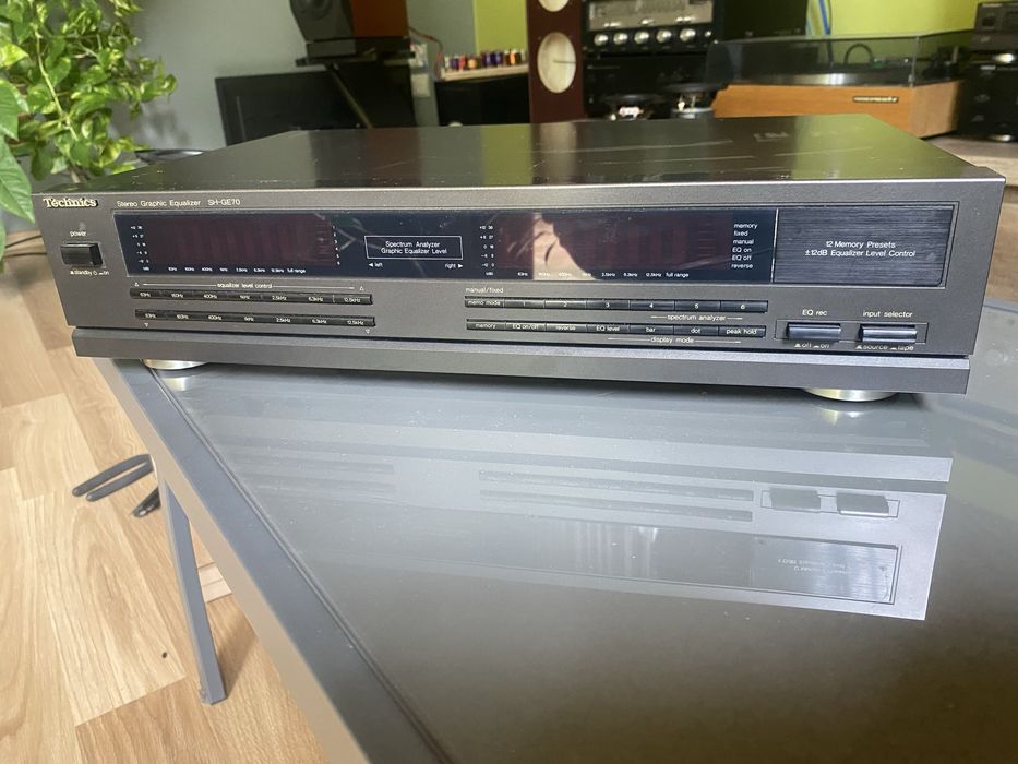 Equalizer,korektor graficzny Technics SH-GE70