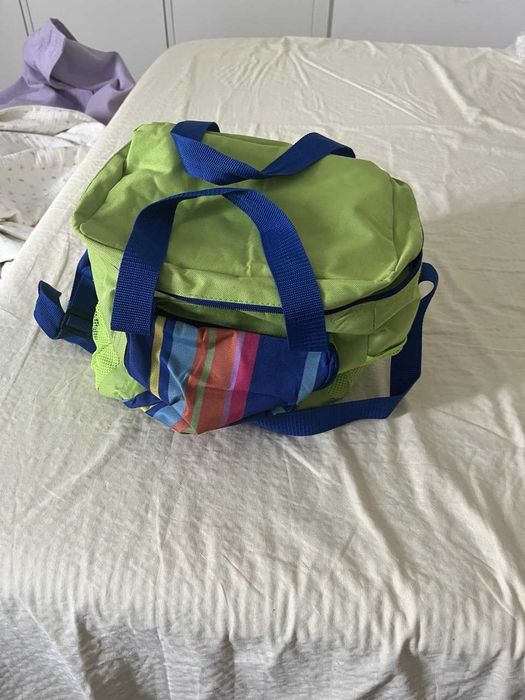 Saco térmico / geleira 30x30x20 cm com acumulador de gelo