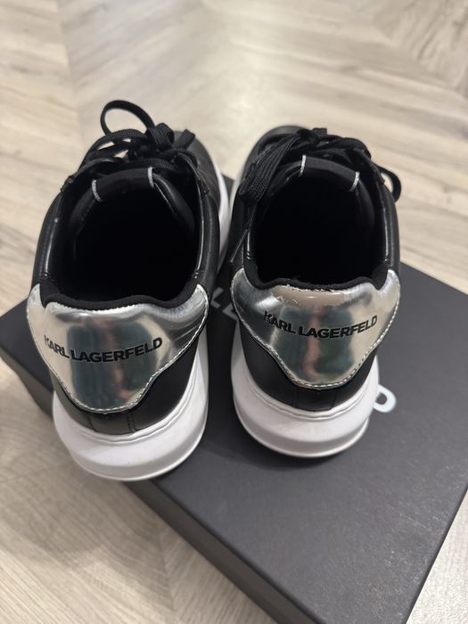 Czarne sneakersy Karl Lagerfeld 41 ( 26,5cm)