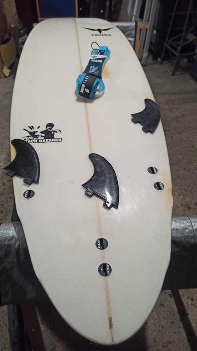 Fishtail 6.4 Malibu 6.2 evolution funboard prancha de surf nsp FCS