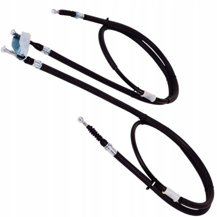 LINKA HAMULCA RĘCZNEGO TYŁ LEWA  PRAWA KOMPLET - OPEL ASTRA H 2004 - 2014