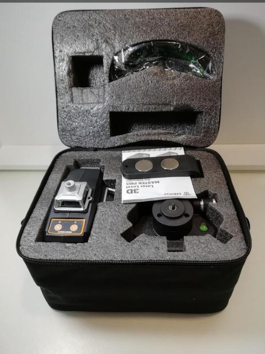 ‼️ МАКСИМАЛЬНИЙ КОМПЛЕКТ Лазерний рівень Deko 3D Hilda XEAST Fukuda