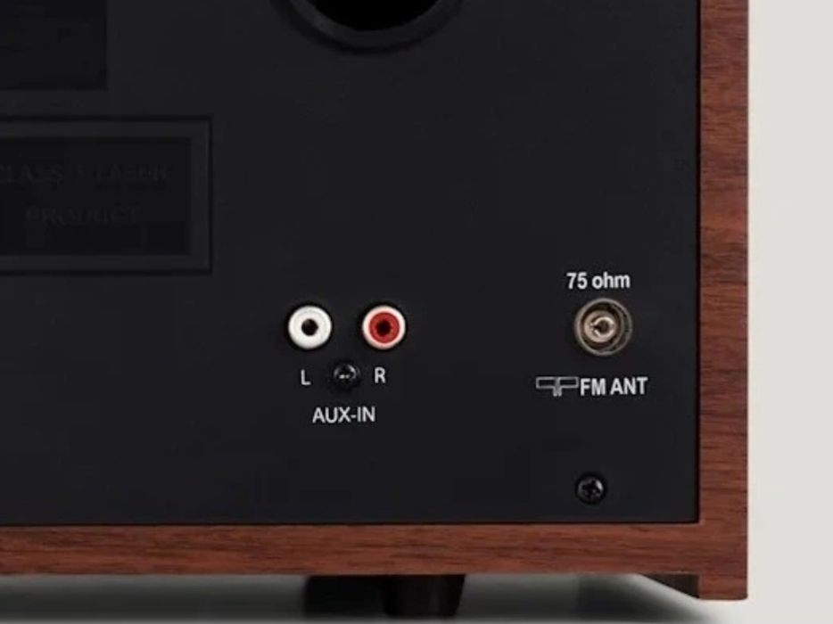 Стереосистема Auna Columbia WOOD FM Bluetooth CD-Player USB