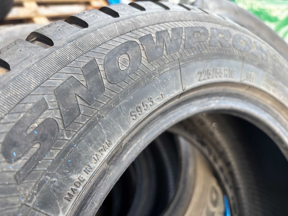 225-55-R16 TOYO WINTER SPORT 4штуки зимняя резина GERMANY 2023