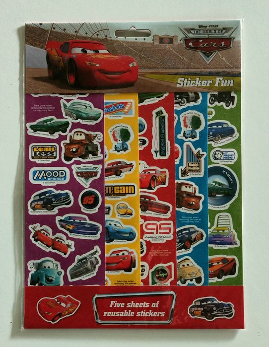 Conjuntos de atividades Disney Cars (Todos 30 euros)