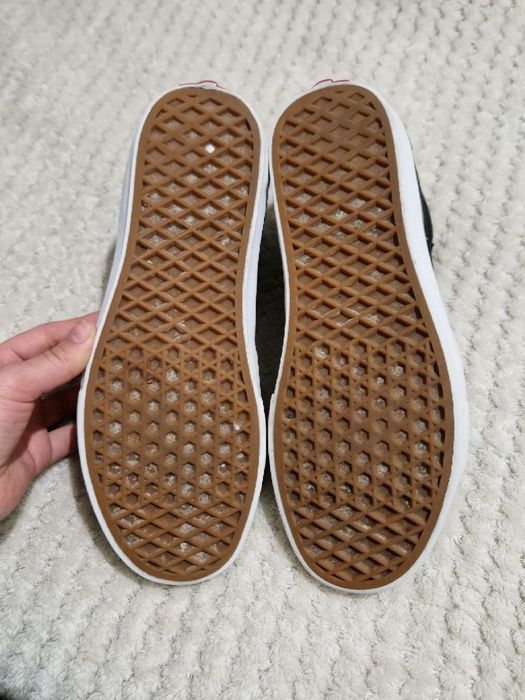 Высокие чёрные кеды ванс vans sk8 high 38-39 р 24,5 см