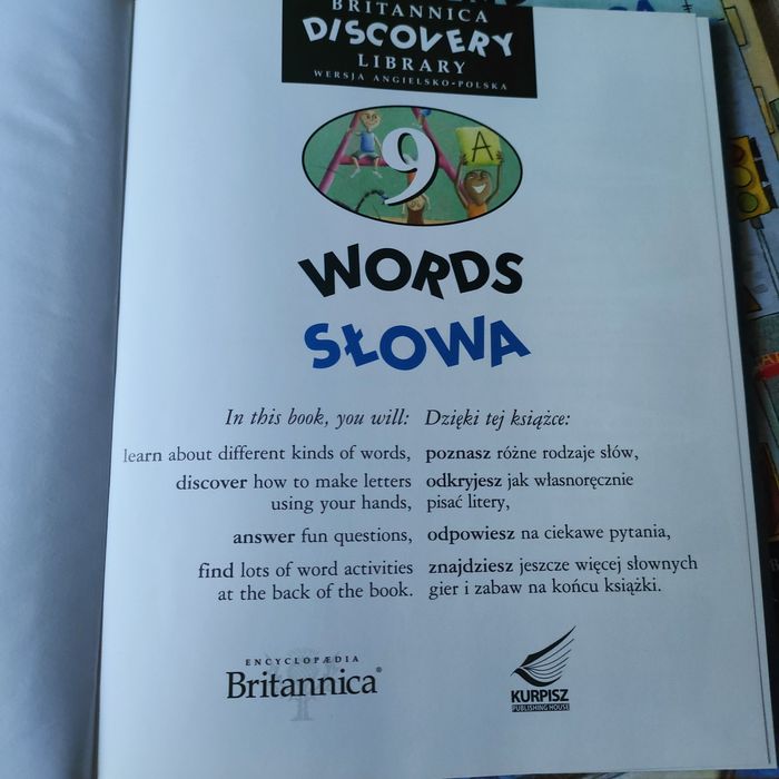 Britannica angielski trzy książki z płytami  nowe