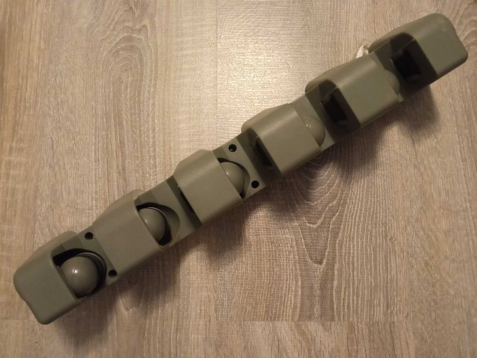 Uchwyt na narzędzia Uchwyt na miotłę Uchwyt na mop Nowy szary