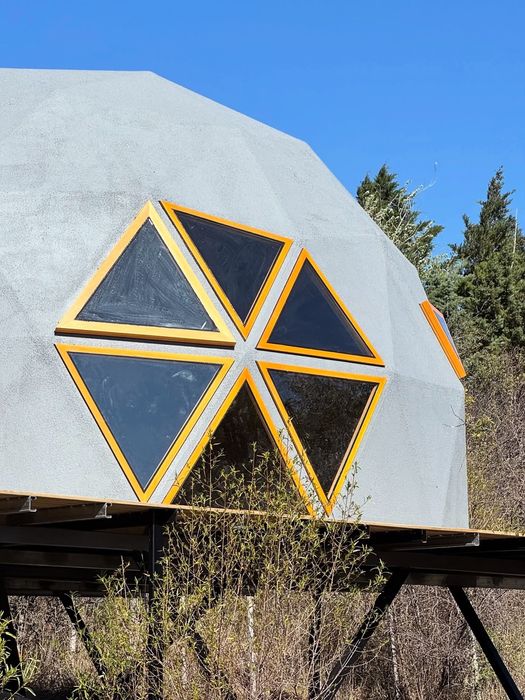 Casa de madeira Dome geodésico