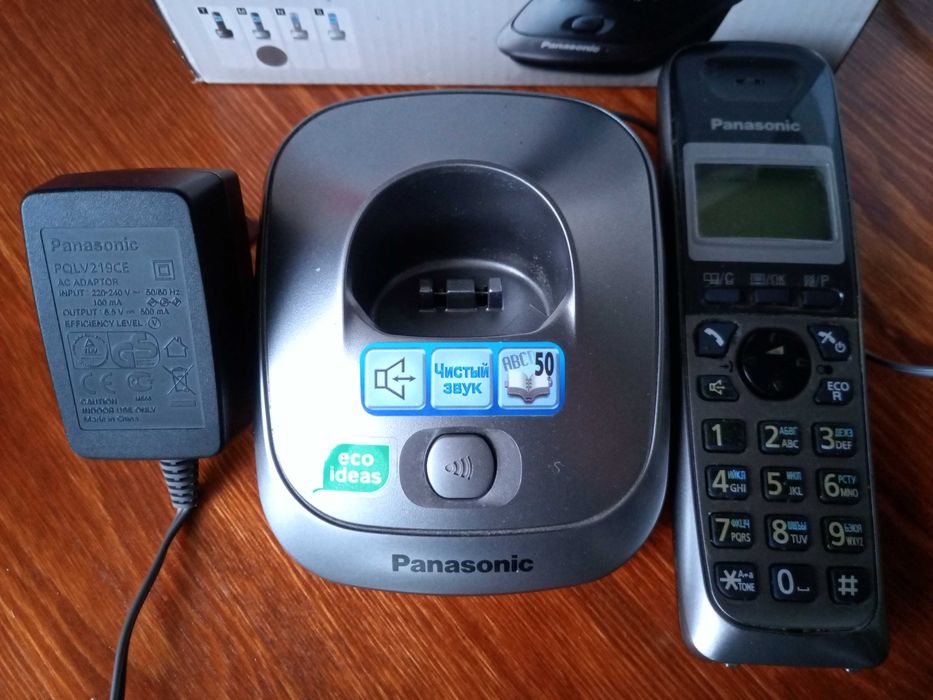 Panasonic KX-TG2511 Metallic, цифровий бездротовий телефон