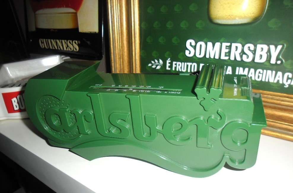Raro Rádio Vintage Carlsberg