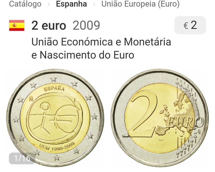 Moeda 2€, Espanha 2009