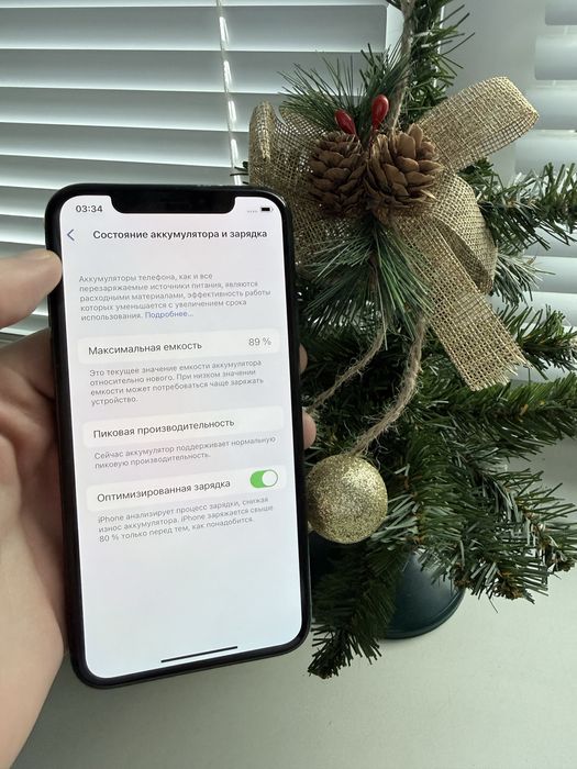 iPhone X 256 Gb АКБ 89% Ідеал
