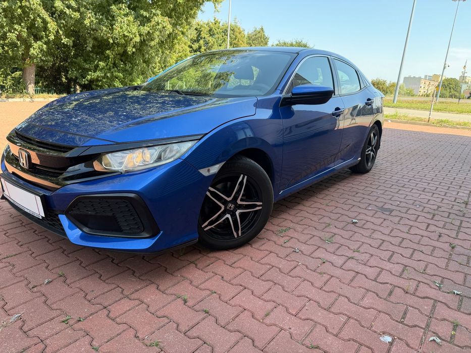 Honda Civic 1,0i-129KM.Klimatr.Grzany fotel.Aktyw.Tempom.2x koła.Serwis ASO.Zamian