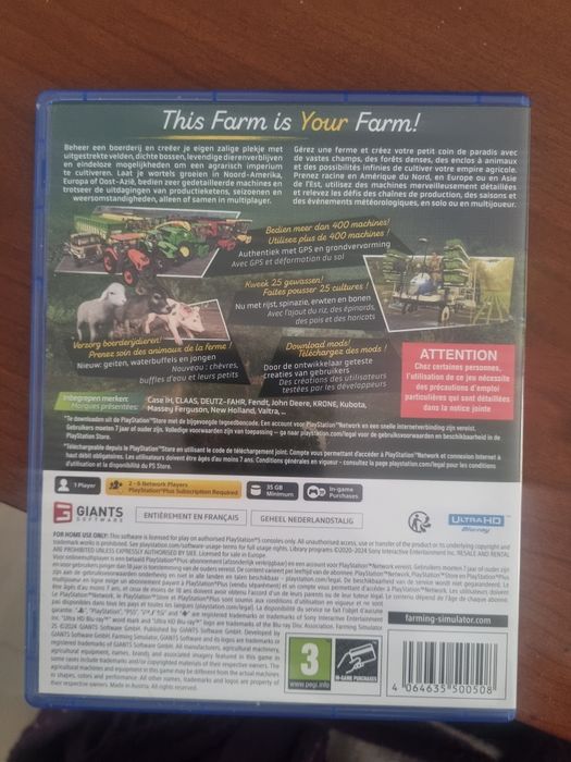 Jogo ps5 farming Simulator 25