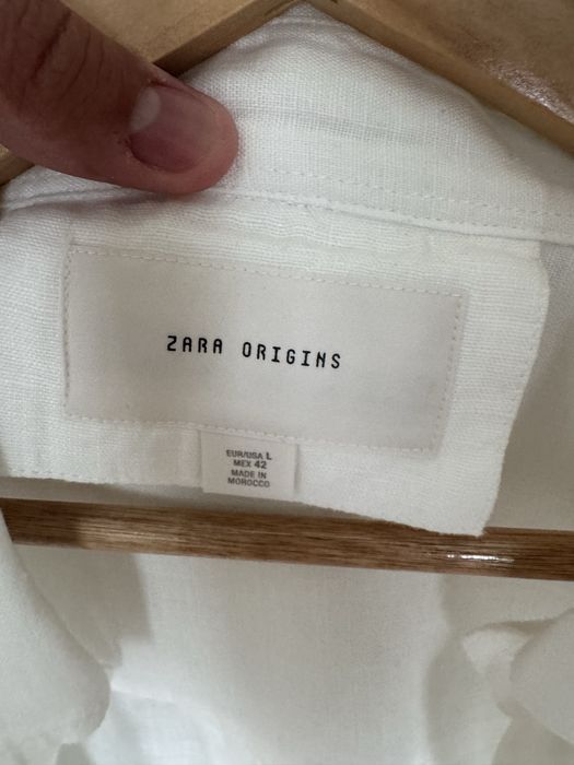 Camisa de linho ZARA- L