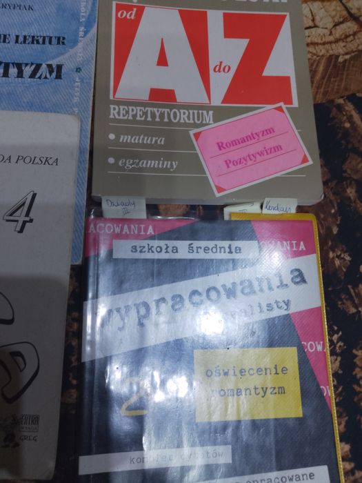 Pomoce naukowe z języka polskiego do matury