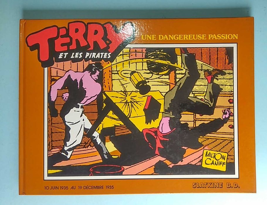 TERRY ET LES PIRATES 1934/35 - Milton Caniff - 4 volumes capa dura Ed. Skatline BD