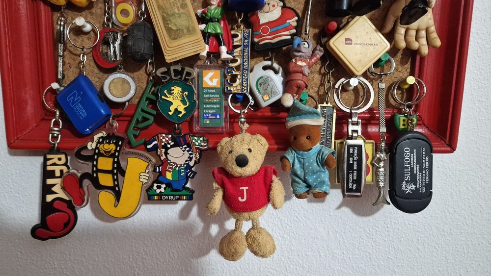 Mais de 150 Relíquias - Porta-chaves para colecionadores