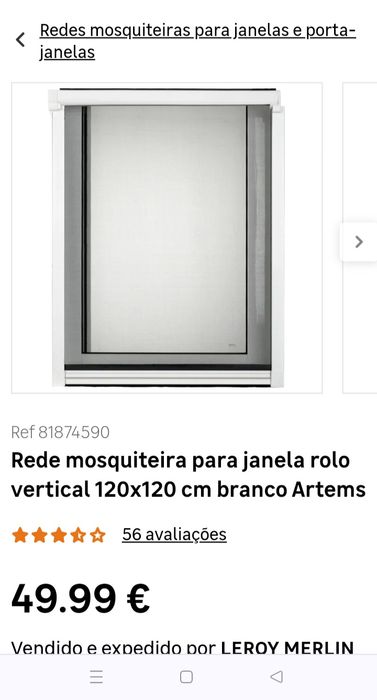 Rede mosquiteira 120x120