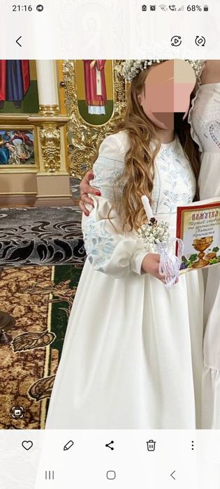 Сукня, плаття з першого причастя