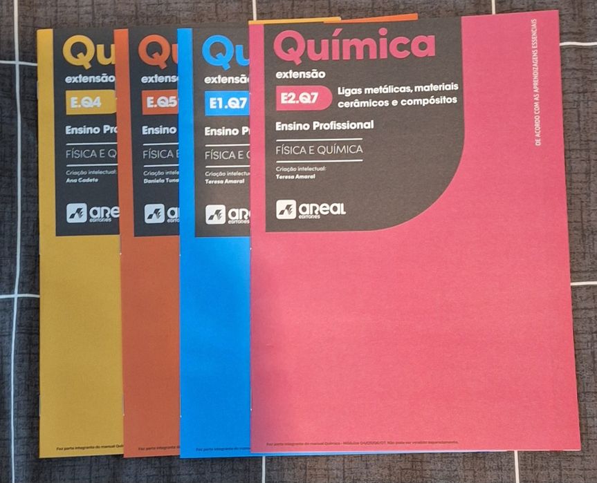 Manual Química Mód.[Q4, Q5, Q6, Q7) 11°ano