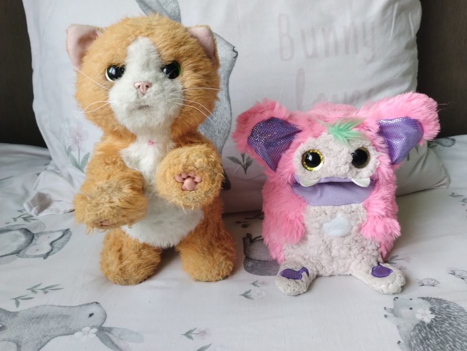 Игрушки интерактивные ризмо и котик