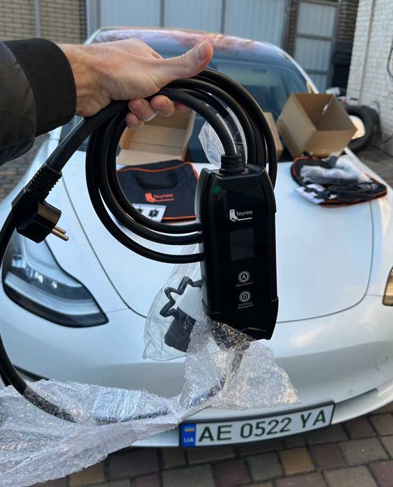 16 Ампер 3.5кВт Зарядка до електромобіля Зарядний пристрій зарядное