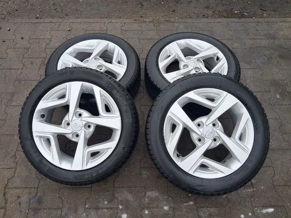 KOMPLET KÓŁ KOŁO FELGA HYUNDAI I10 III 15 185/55 15