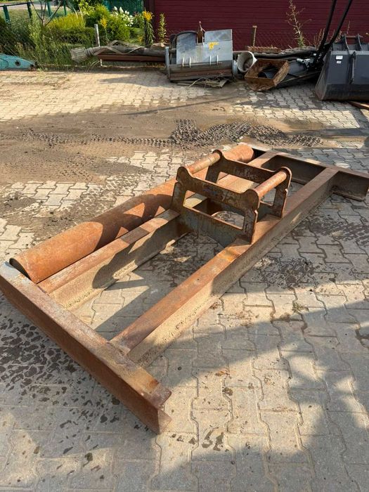 Równiarka SB z wałkiem do koparki na S60 belka równająca