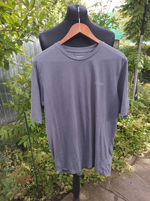 Columbia szary t-shirt męski koszulka M L ts1