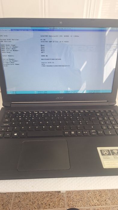 Portátil Acer  15,6 polegadas446896256184504320