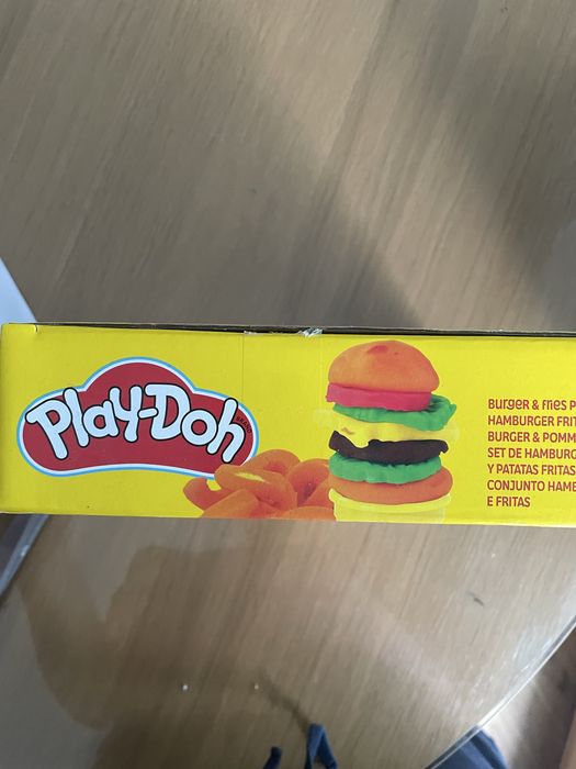 Play doh ciastolina nowe burger frytki