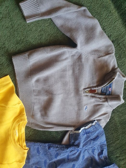 Koszulka sweter 98 zestaw 3szt