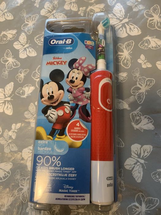 Електрична зубна щітка Oral-B Kids Mickey Mouse (нова)