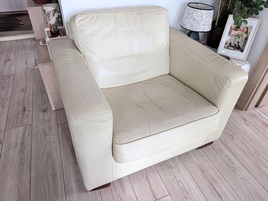 Skórzany  fotel