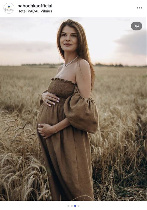 Лляна сукня украінського бренду babochka