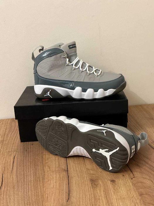 Кроссовки трендовые Air Jordan Retro 9 Grey джордан кросівки чоловічі