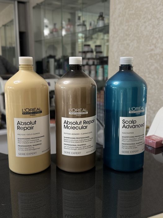 Шампунь та маска обєм 300 ml / 500/ 1500 мл Професійний Лореаль Loreal
