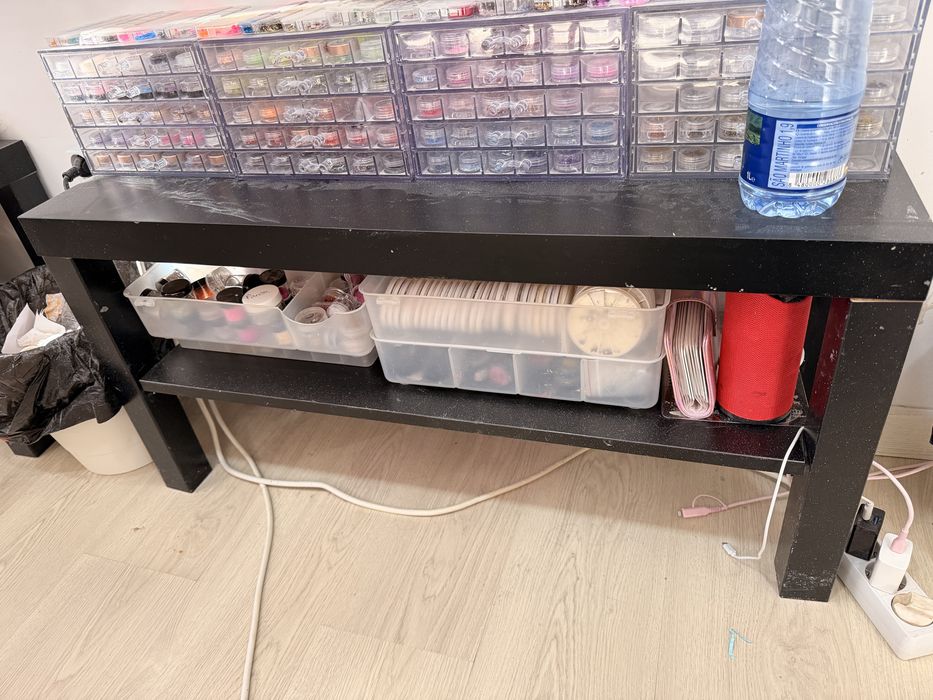 Mesas de centro preta castanha