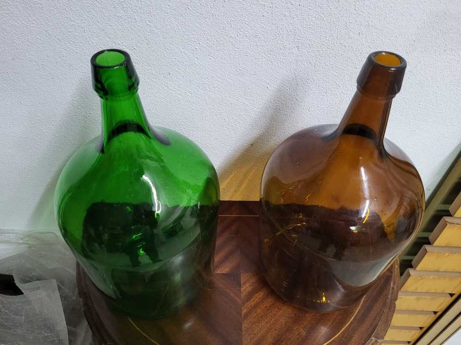 Garrafões de Vidro Par