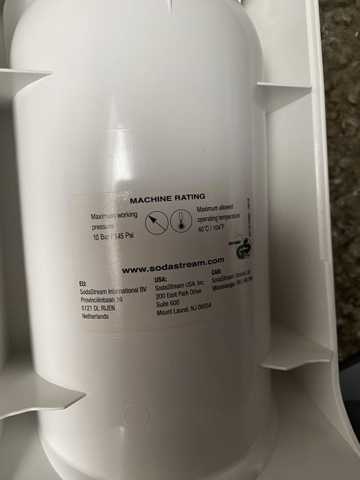 Sodastream з балоном до ягазованої водт