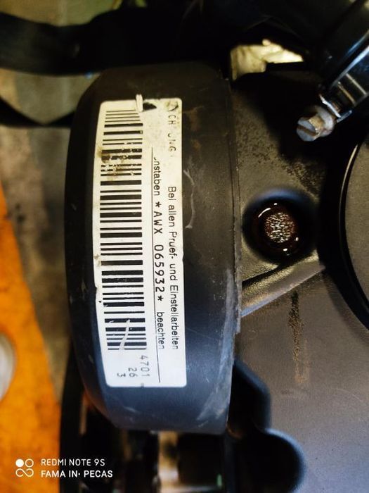 Motor AUDI 1.9TDi PD130 - REF AWX