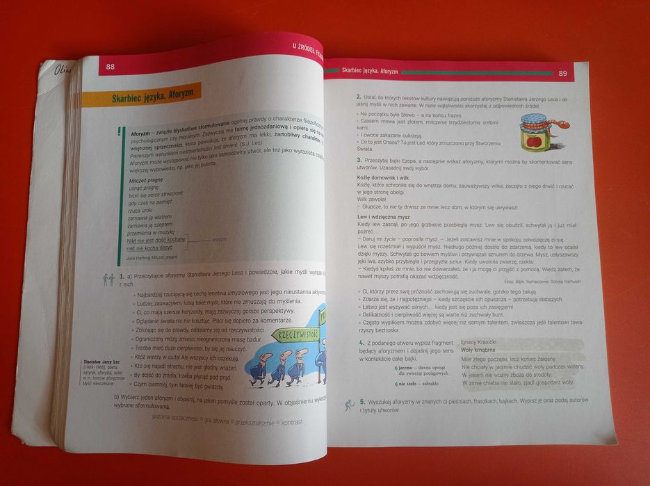 Między nami 8, język polski, podręcznik, Agnieszka Łuczak i inni