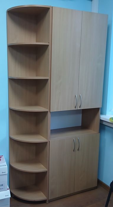 Шкаф с полками 9шт