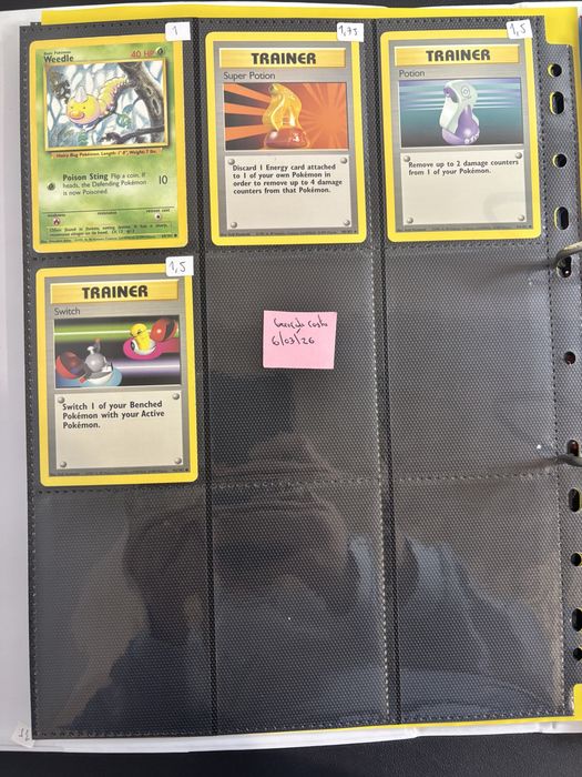 Cartas Pokemon Base Set Pt e Ingles