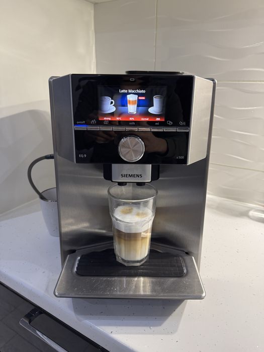 Кавомашина Siemens EQ9 S500, кофемашина кавоварка siemens eq9 s500