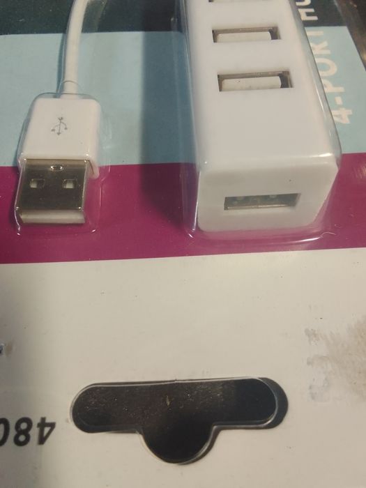 Rozdzielacz USB/hub X4 nowy